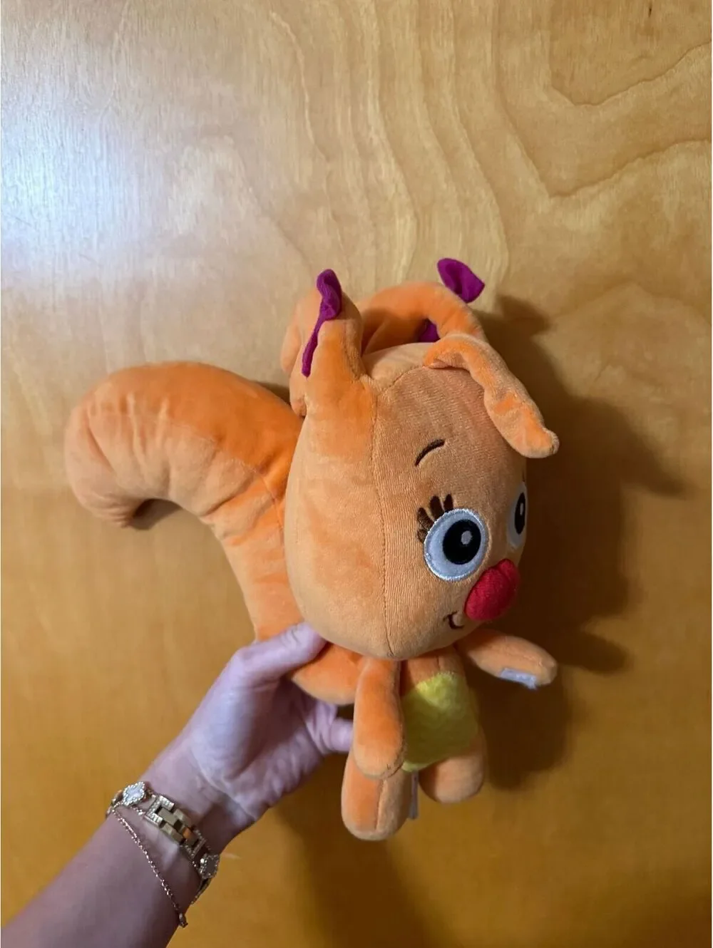 Baby First TV Plush Sammy The Squirrel Orange 11